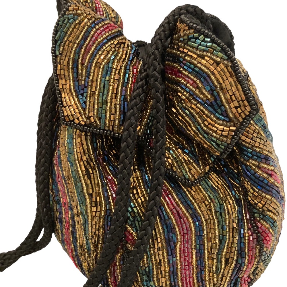 Vintage Beaded‎ Evening Bag - Picture 2 of 4